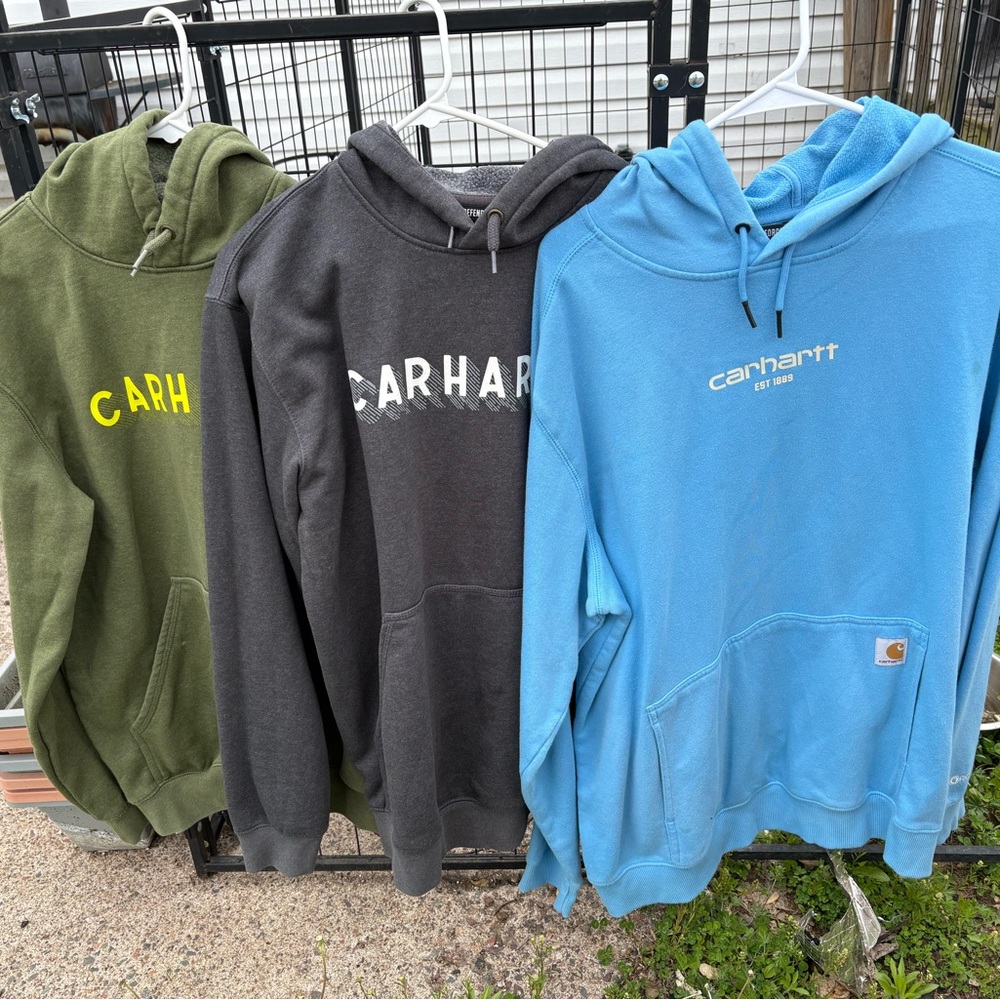 Carhartt Hoodie Lot of 3